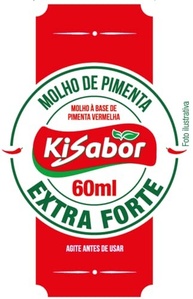 KiSabor, Molho de Pimenta Extra forte, 60 Gramas - imagem 3