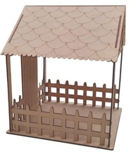 Manjedoura Casinha Presépio de Natal 60 cm - Decoração Encantadora para o Natal - imagem 4