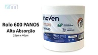 Bobina Inoven Toalhas Wiper Multiuso - 600 Folhas Brancas, Absorventes e Resistentes - imagem 3