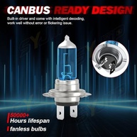 Farol de LED H7 H11 para Ford Fusion 2006-2018: 300% Mais Brilho, 6000K Branco Puro - imagem 4