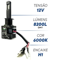 Lâmpada LED H1: Iluminação Ultra Forte 6000K - imagem 2