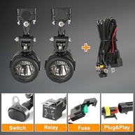 Faróis de Neblina LED Moto BMW R1200GS ADV F800GS K1600 - 40W 6000K Luz Auxiliar Potente - imagem 5