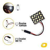 Lâmpada LED T10 12V: Iluminação Premium 6000K - imagem 2