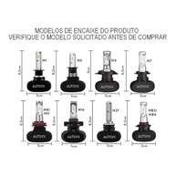 Kit Lâmpada Super LED H7 C6 2D: Iluminação Potente 72W 6000K para Seu Carro - imagem 5