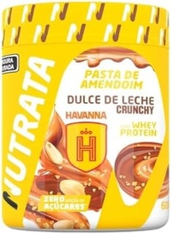 Pasta Amendoim Dulce Leche Havanna (Crocante) 600g Nutrata - imagem 4