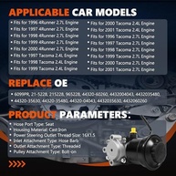 Bomba Direção Hidráulica 6099PR c/ Reservatório - 4Runner 2.7L (96-00) e Tacoma 2.4L/2.7L (96-01) - imagem 3