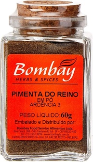 Pimenta Do Reino Em Pó Bombay 60G - imagem 1