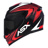 Capacete ASX Eagle Street Esportivo Preto e Vermelho - Segurança e Estilo para Sua Moto (Tamanho 60/L) - imagem 2