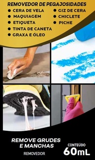 Limpa Grude Sanol Pró 60ml - Removedor de Adesivos e Manchas Pegajosas - imagem 5