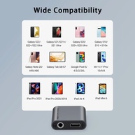 Adaptador USB-C 3.5mm: Som HiFi + Carga Rápida 60W - imagem 3