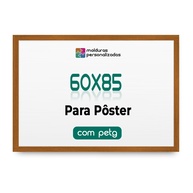 Moldura 60x85 cm A1 com Proteção PETG – Ideal para Fotos, Posters e Arte - imagem 1