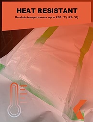 Fita de Pintor Automotiva Premium - Resistente ao Calor, Sem Resíduos, 0,94" x 60yd, 6 Rolos - imagem 4