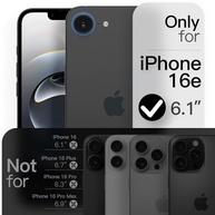 JETech Capa Magnética para iPhone 16e 6.1" 2025: MagSafe, Proteção Total da Câmera, Ultra Fina e Fosca (Preto) - imagem 3