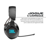JBL, Headset Gamer, Quantum 610, Wireless - Preto - imagem 3