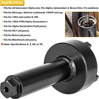 Chave de Retenção de Rolamento para Mercruiser Alpha One/Bravo One - Ferramenta Essencial 91-61069 - imagem 4