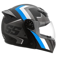 Capacete Mixs Gladiator Super Speed Fosco Cinza/Azul Tam. 62 - Segurança e Estilo Inigualáveis - imagem 3