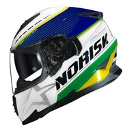 Capacete Norisk FF302 Grand Prix Brasil - Segurança e Estilo para Sua Pilotagem (Tam. 62/XL) - imagem 2