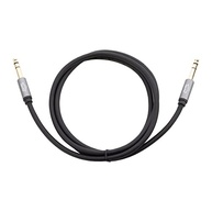 Cabo P10 Stereo TRS 6.35mm Balanceado 50cm - Conexão Profissional de Alta Fidelidade - imagem 3