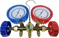 Manifold Ar Split Geladeira Gás R12 R22 R404 R134A - Kit Completo com 3 Mangueiras | Modelo VLCT-636V - imagem 4