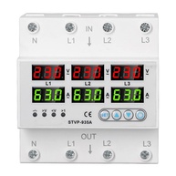 Protetor de Tensão Trifásico Digital 63A: Segurança Ajustável para Sua Rede Elétrica - imagem 1
