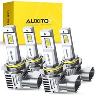 Lâmpada AUXITO 9005/9006: 10x Mais Brilho Ultra Branco 6500K, Mini Design Plug & Play - Iluminação Superior para 99% dos Veículos (Pacote com 4) - imagem 2