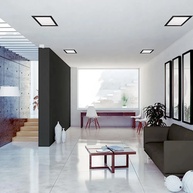 Plafon Quadrado Embutir Avant: Iluminação Moderna 6500K - imagem 2