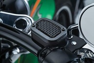 Capa Cilindro Mestre Freio Kuryakyn Malha 6537 para Harley-Davidson Softail 2015-19 - Preto Acetinado - imagem 3