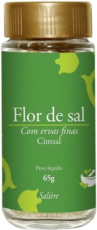 Flor de Sal Cimsal Saliere Ervas Finas 65g - imagem 1