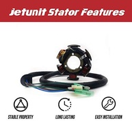 Estator JETUNIT Yamaha Jetski 65U-85510-01-00: Potência e Confiabilidade para GP1200/XL1200/SUV/LS2000/LX210 (1997-2005) - imagem 4