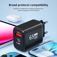 Carregador 65W USB-C: Rápido, Compacto e Versátil - imagem 3