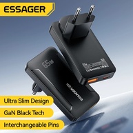 Carregador Essager 65W GaN Ultra Fino: Potência em Design Slim - imagem 2