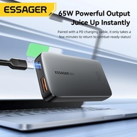 Carregador GaN 65W Essager: Turbo e Compacto! - imagem 2