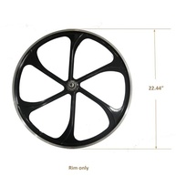 Roda Traseira CDHPOWER 66cm Liga de Alumínio Preta - Ideal para Bicicletas e Motorizadas - imagem 4
