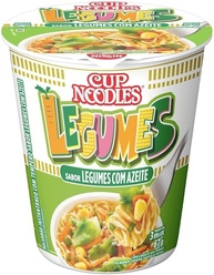 Cup Noodles Sabor Legumes Nissin 67g - imagem 1