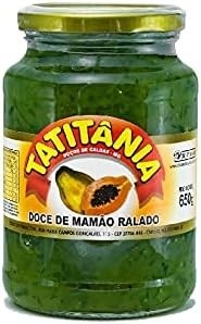 DOCE DE MAMAO RALADO - Pote de 680gr - Tatitânia - Sobremesa - imagem 1