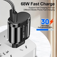Carregador Turbo 68W: Carga Rápida para Seu Celular! - imagem 2