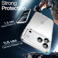 JETech Capa iPhone 17 Pro Max 6.9" Transparente: Proteção Anti-Choque e Anti-Amarelecimento - imagem 5