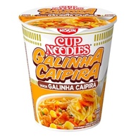Cup Noodles Sabor Galinha Caipira Nissin 69g - imagem 1