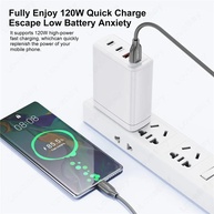 Cabo USB-C 6A 120W: Carregamento Turbo! - imagem 2