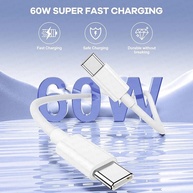 Cabo USB-C 6A 60W: Carregamento Turbo! - imagem 2