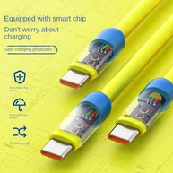 Cabo USB-C 6A: Carregamento Turbo e Silicone Premium - imagem 2