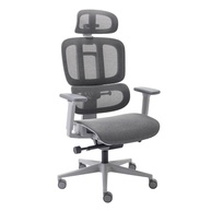 Cadeira de Escritório Ergonômica Presidente com Encosto Bipartido e Braços 6D - Mesh Premium Grafite - imagem 1