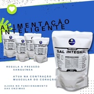 Sal Marinho Integral Zero Iodo 6kg Salinas Mossoró Moído - imagem 5