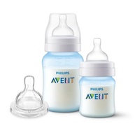 Philips Avent Kit Duplo Mamadeira Anti-colic 125ml + 260ml + Bico Extra 6m+ Azul SCY119/15 - imagem 4