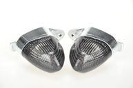 Lentes de Seta Fumê para Kawasaki ZX-10R (04-05) e ZX-6R (05-06) - Estilo Europeu Traseiro - imagem 1