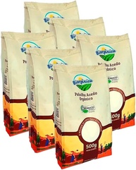 Kit 6X: Polvilho Azedo Orgânico Biorgânica 500g - imagem 1