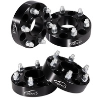 ZOFFI Espaçadores de Roda 38mm Hubcentric 6x139.7 para Silverado, Sierra, Tahoe, Yukon e mais - Kit 4 Peças - imagem 1