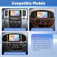 Central Multimídia Android 7" para Toyota 4Runner, Tundra, Sequoia e RAV4: Carplay, Android Auto e Câmera de Ré - imagem 3