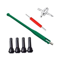 NITAGO Kit 7 Peças: Ferramentas Essenciais para Remoção e Reparo de Válvulas de Pneu TR412 - Carros e Motos - imagem 2