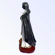 Santo Católico Padroeiro em Resina 7 cm - Santa Efigênia | Imagem Sagrada para Decoração e Fé - imagem 3